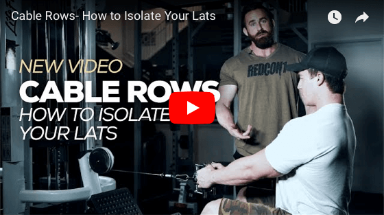How to Isolate Your Lats