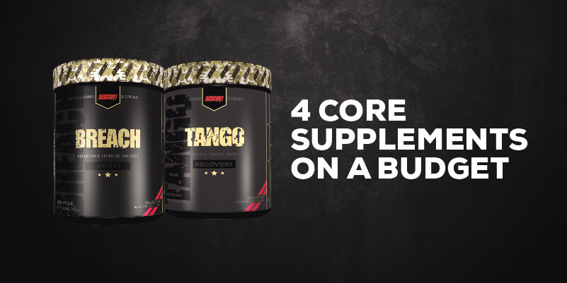 4 Core Supplements on a Budget