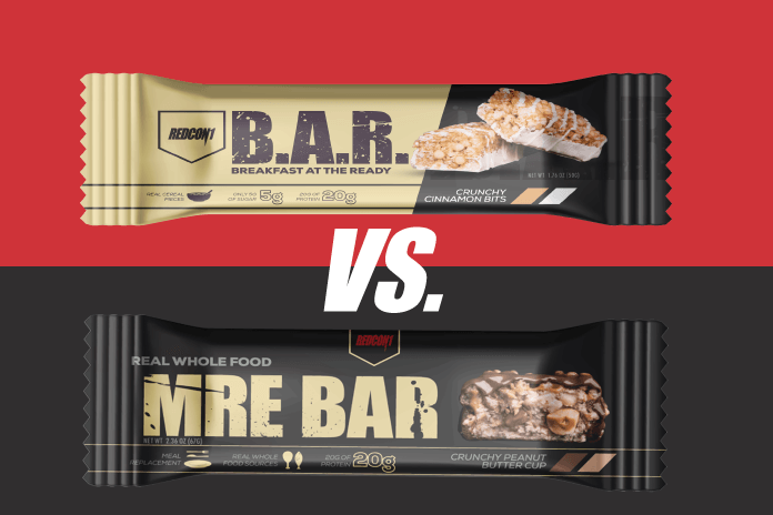MRE Bar vs. B.A.R.: What's the Difference?