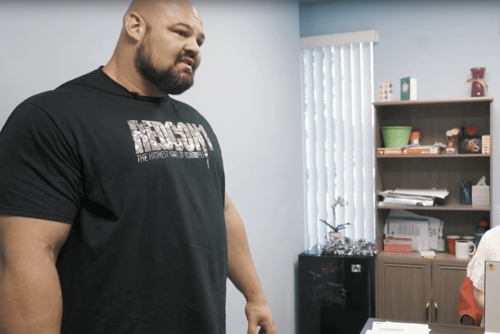 Brian Shaw Tours The Redcon1 HQ